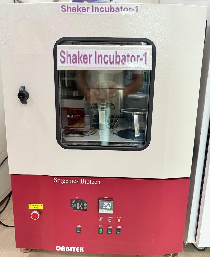 Slot Booking for Shaker Incubator-1